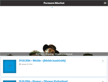 Tablet Screenshot of farmers-market.net