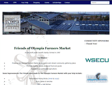 Tablet Screenshot of farmers-market.org